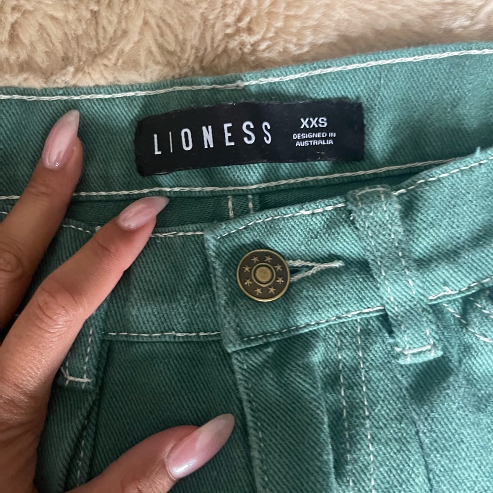 Lioness Miami Vice Cargo Pant Green - Picture 5 of 7